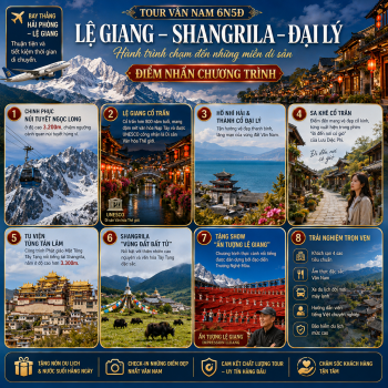 ĐẠI LÝ - LỆ GIANG - SHANGRILA